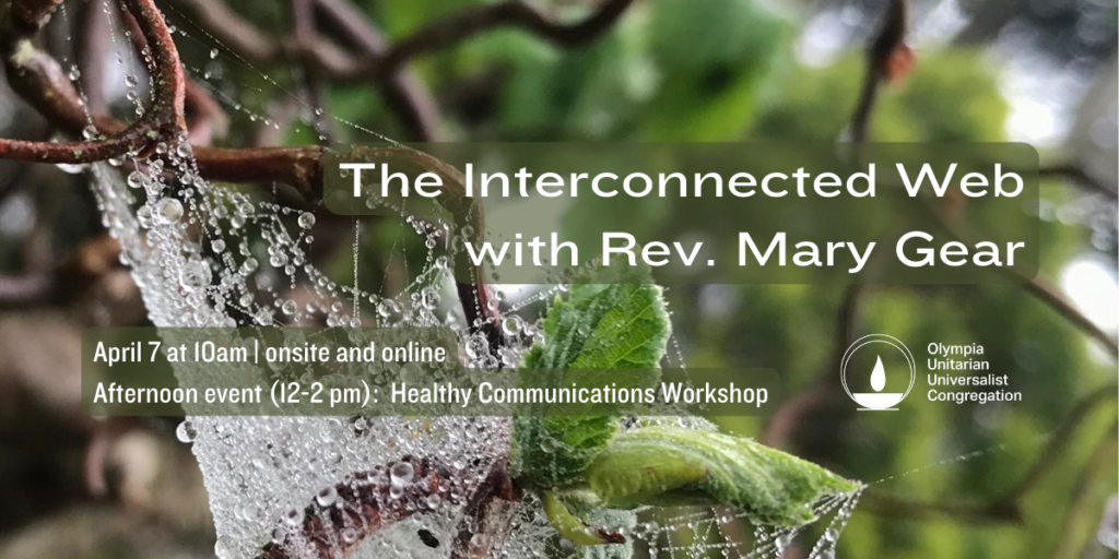 "Communication to Connect Skills & Approaches for Conversations to Preserve and Develop Connections" Workshop - Sunday, April 7, 12-2 pm | onsite and online Light lunch provided onsite from 11:15-12